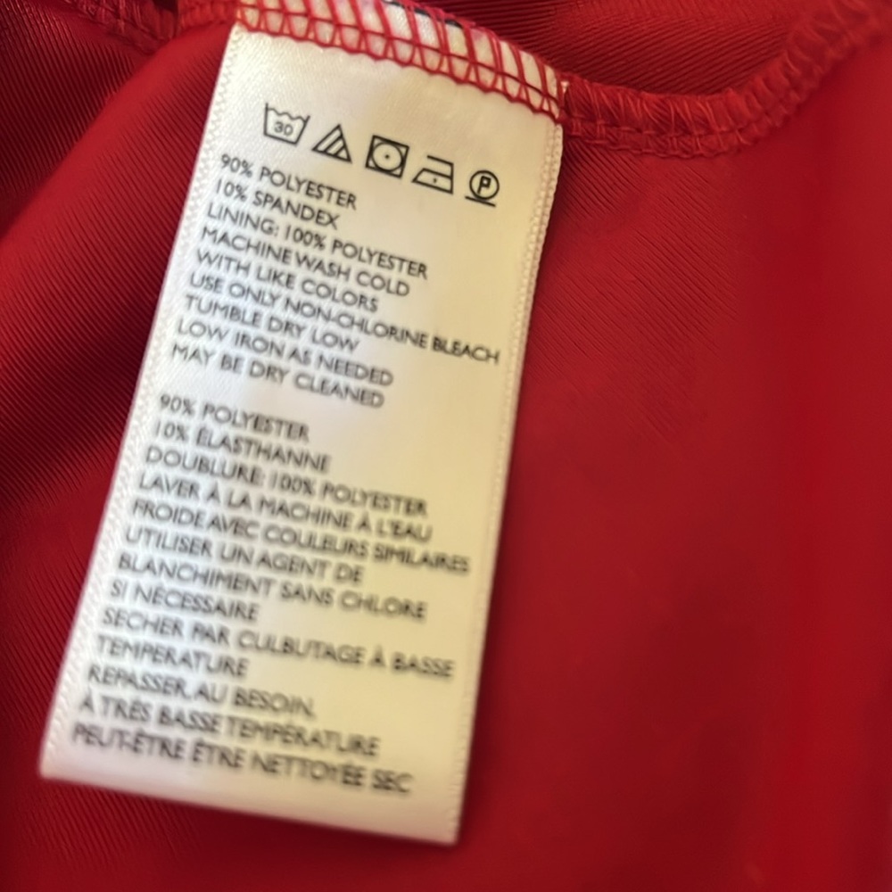 Urban Outfitters XS Red velour dress - Picture 4 of 4